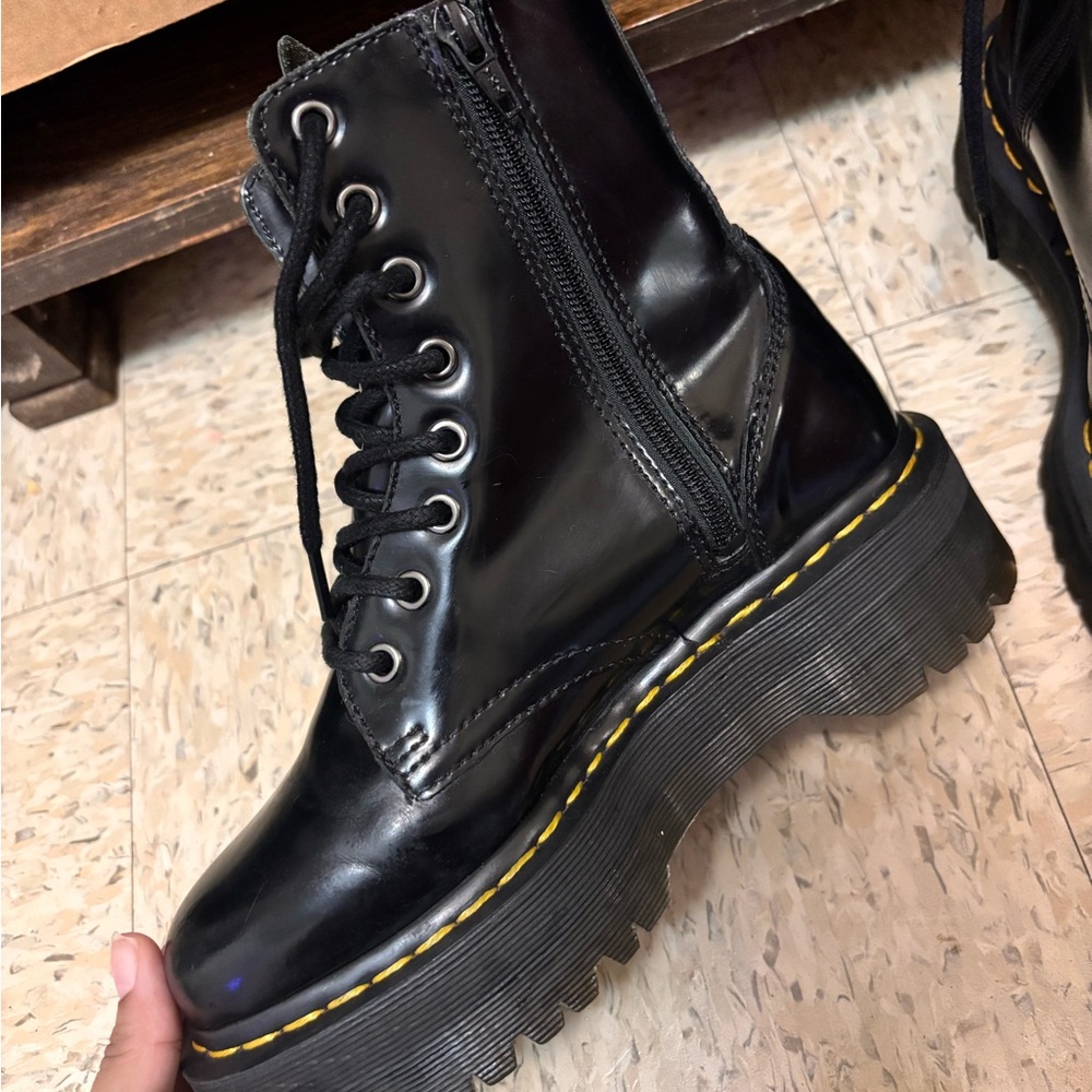Dr. Martens Black Platform Boots